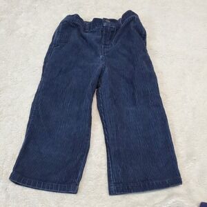 Ralph‎ Lauren Blue Label Blue Corduroy Casual Classic Pants Boy Girl 18 months